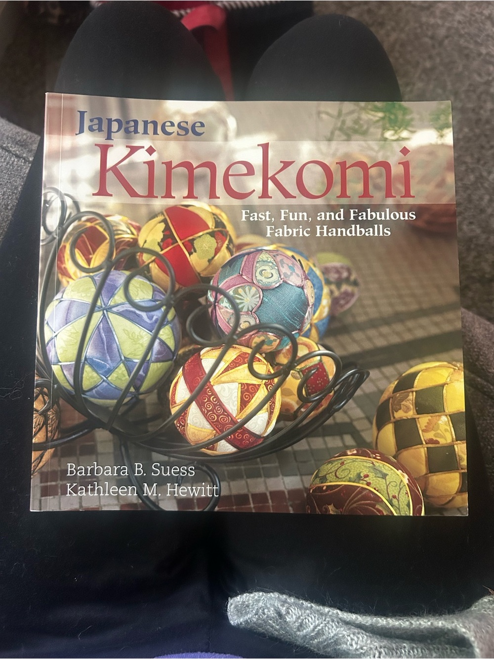Japanese Kimekomi Fabric Handballs Book - Multicolor